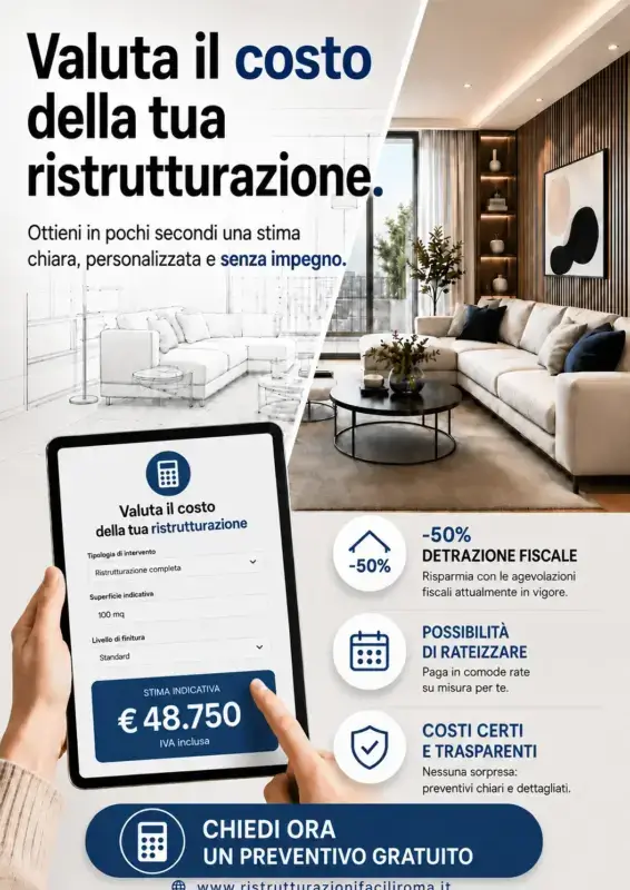 Locandina Ristrutturazioni